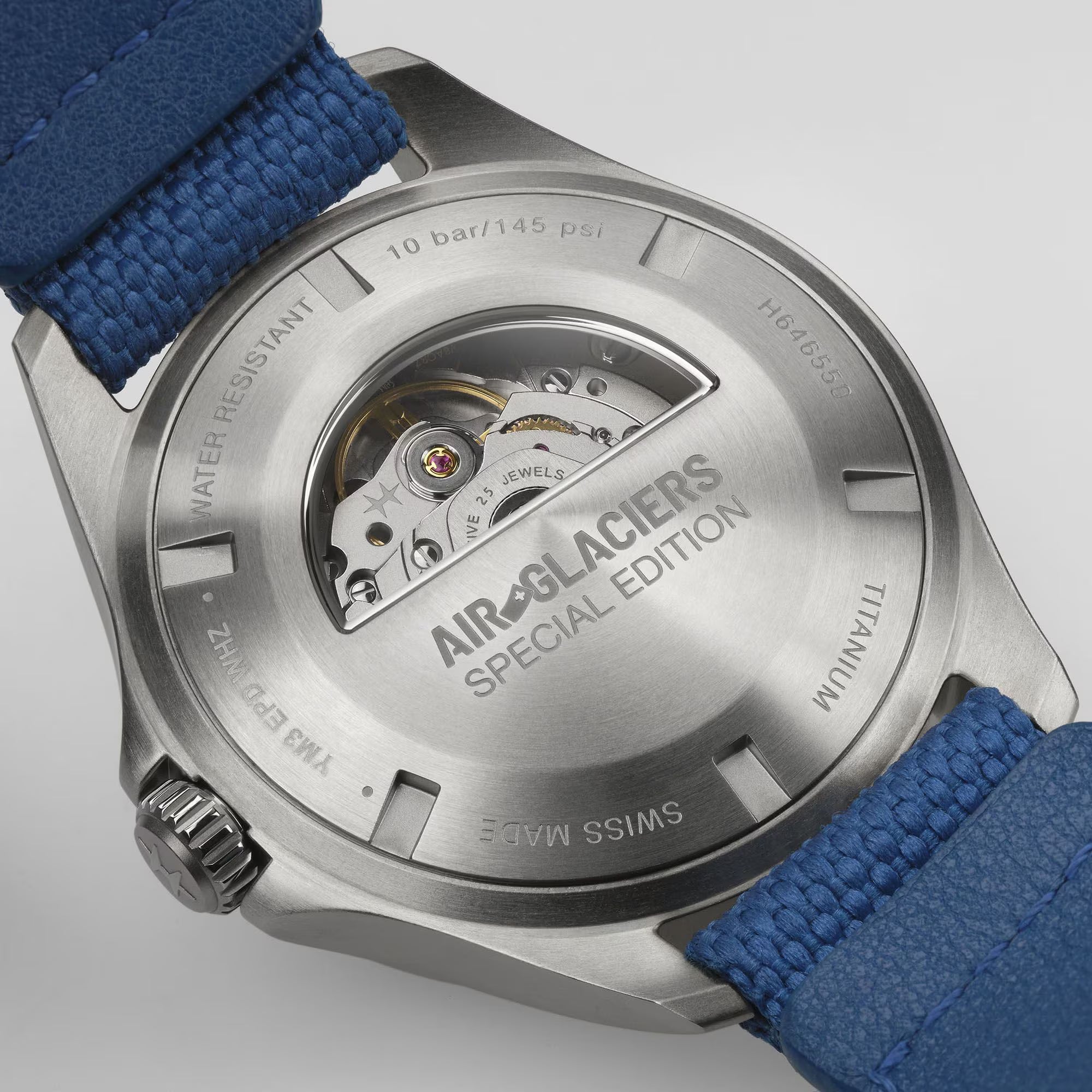 Hamilton Khaki Aviation Pilot Day Date Auto - Air-Glaciers Edition (Extra Strap) - Tempus Kronos