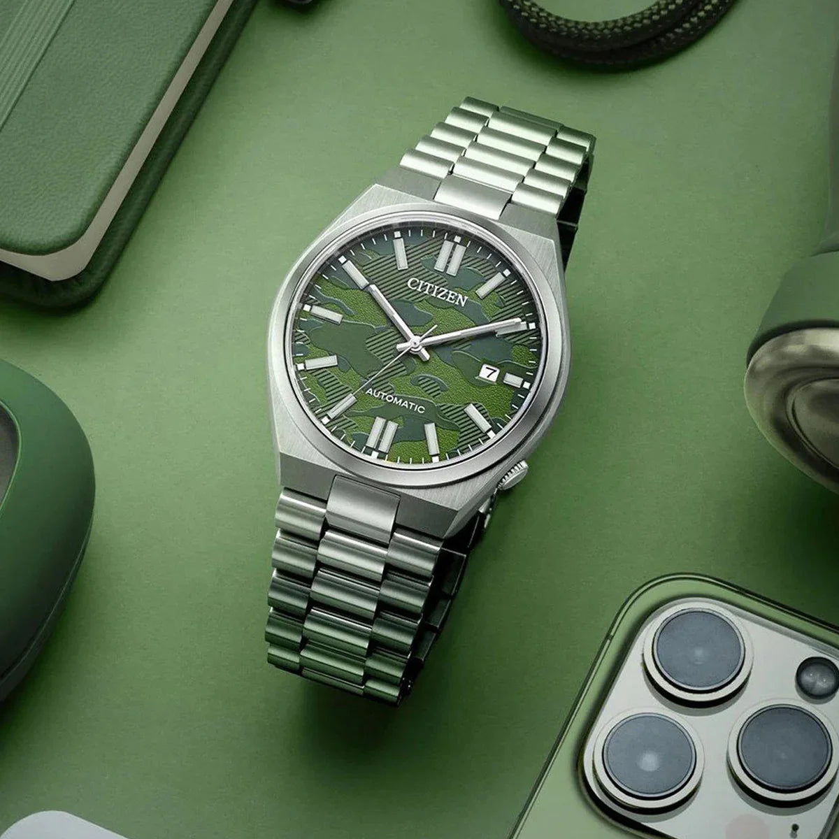 Citizen Tsuyosa Auto - CAMO - Tempus Kronos