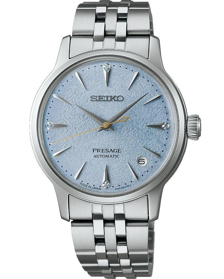 Seiko Presage Cocktail Auto.- Frozen Sky Diving. - Tempus Kronos