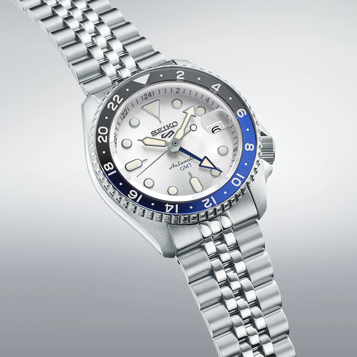 Seiko 5 Sports SKX Auto. GMT - White - Tempus Kronos