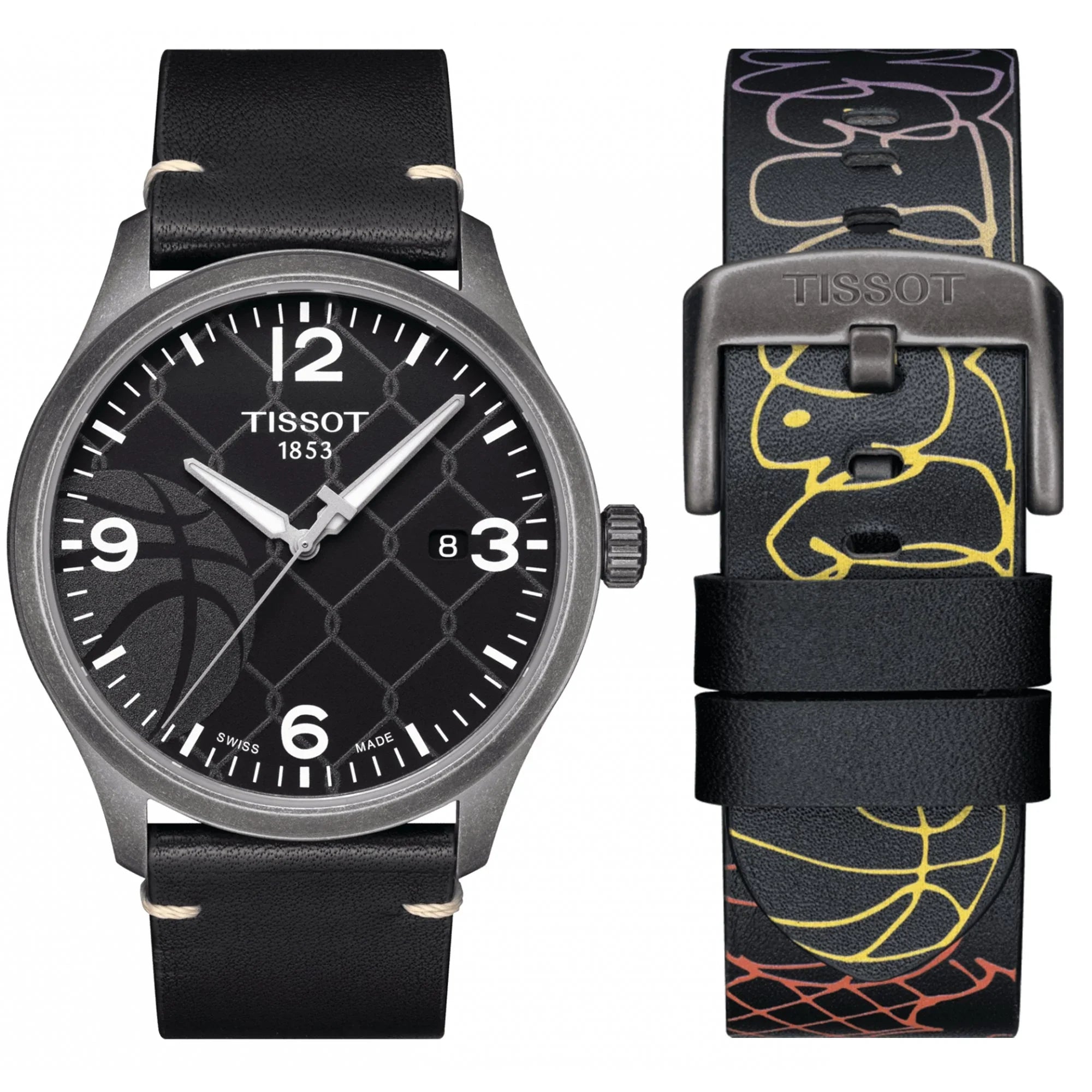 Tissot XL 3X3 Street Basketball Special Pack + Extra Strap T116.410.36.067.00 - Tempus Kronos