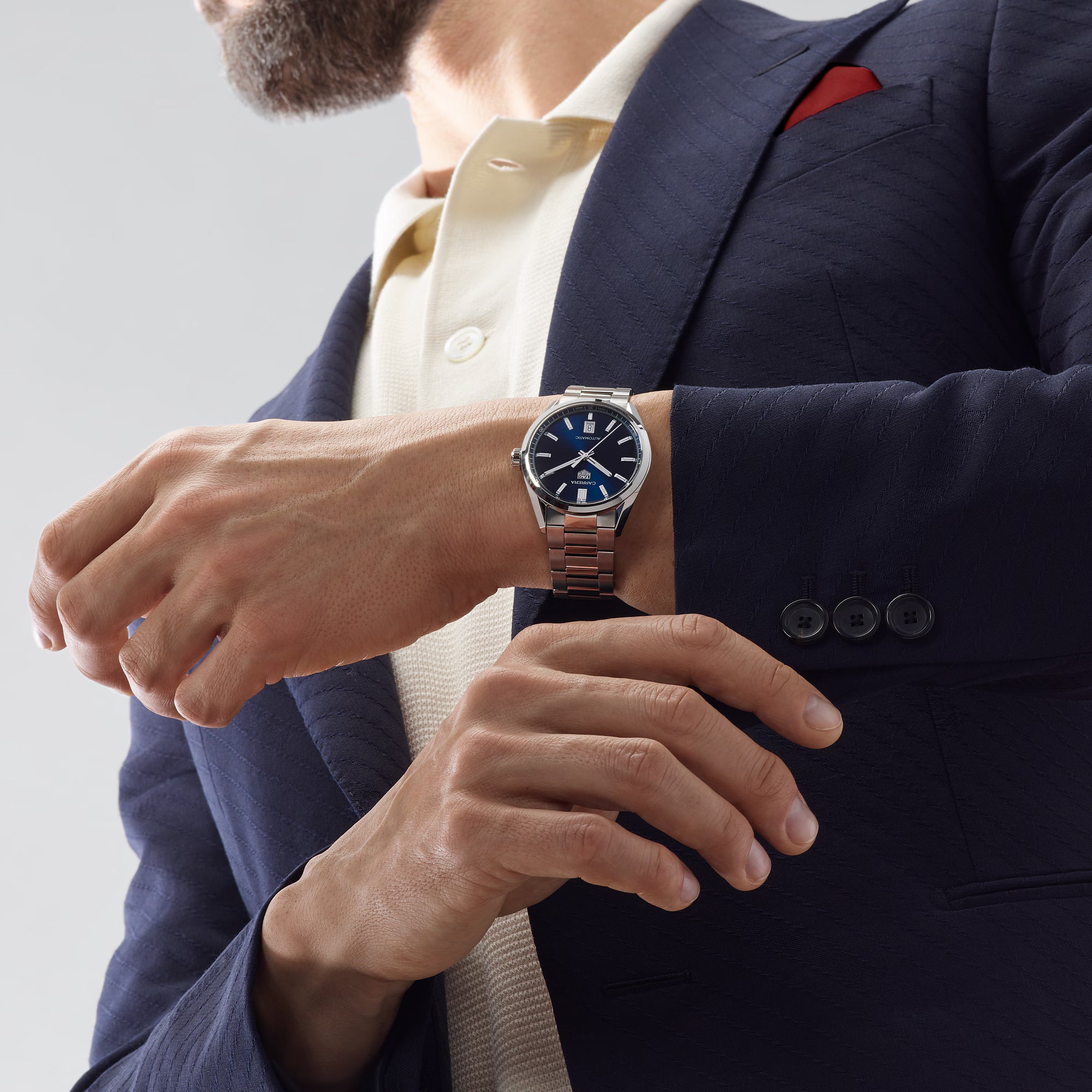 TAG Heuer Carrera Date  Automatic, 39 mm, Steel WBN2112.BA0639