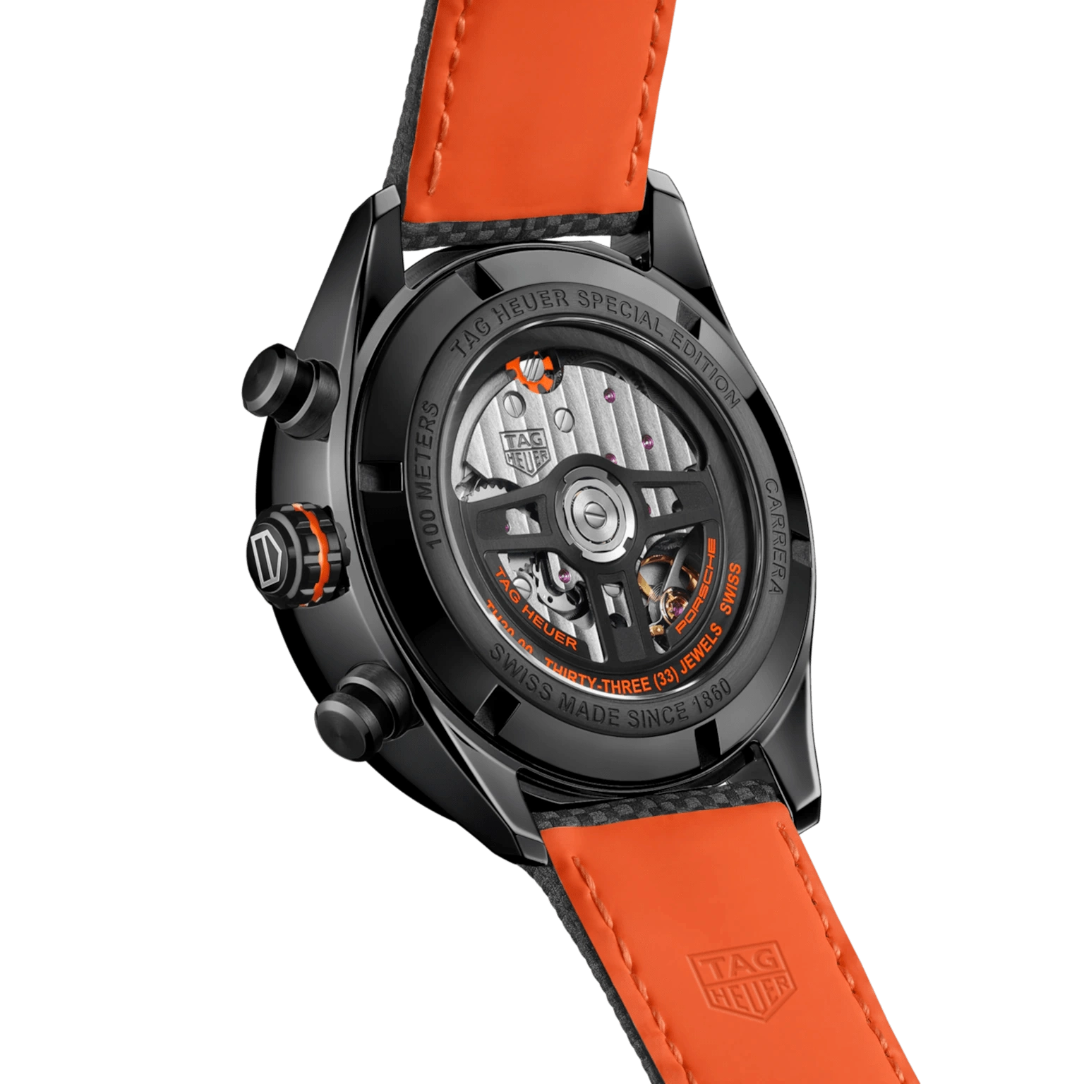SPECIAL EDITION TAG Heuer Carrera Chronograph x Porsche Orange Racing - Tempus Kronos