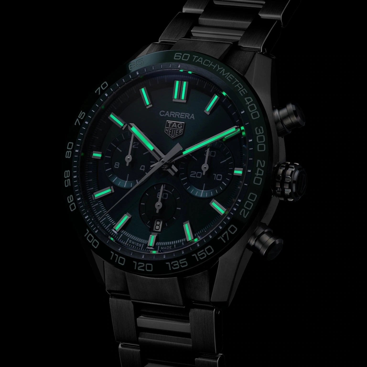 TAG Heuer Carrera Chronograph Automatic, 44 mm, Steel CBN2A1N.BA0643 - Tempus Kronos